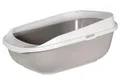 Produktbild: Karlie Katzentoilette mit Rand 64,5x48x27 cm, grau