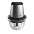 Produktbild: WMF Kult X elektrischer Zerkleinerer – Mini Zerkleinerer und Blitzhacker mit Glasbehälter, Edelstahlmesser, 320 W, Multizerkleinerer für Gemüse, Kräuter, Nüsse, spülmaschinenfest, kompakt & langlebig