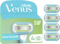 Produktbild: Gillette Venus Extra Smooth Rasierklingen Damen 4er Pack Avocadoöl Schutz