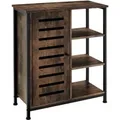 Produktbild: Tectake Sideboard  Industrial Style Holz und Stahl  32 x 71 x 82 cm Industrial Holz Dunkel  Rustikal