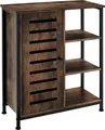 Produktbild: tectake® Sideboard mit höhenverstellbaren Kunststofffüßen, 70 x 32 x 82 cm