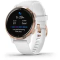 Produktbild: Garmin VENU 2S Weiss/Rosegold Smartwatch schwarz