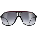 Produktbild: Carrera Aviator Herren Schwarz Rot Dunkel Grau Gradient 1047/S