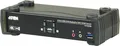 Produktbild: ATEN CS1922M - KVM-/Audio-/USB-Switch - 2 x KVM/Audio/USB - 1 lokaler Benutzer - Desktop (CS1922M-AT-G)