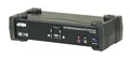 Produktbild: ATEN CS1922M 2-Port USB 3.0 4K DisplayPort MST KVM Switch schwarz