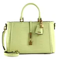 Produktbild: GUESS James Girlfriend Satchel Bag Umhängetasche Tasche Light Lime hellgelb