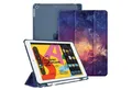 Produktbild: Fintie Tablet-Hülle für iPad 9. Gen 2021/8. Gen 2020/7. Gen 2019 10.2 Zoll mit Stifthalter, ultradünne leichte Case mit transparenter Rückseite & Auto Schlaf/Wach