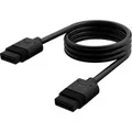 Produktbild: iCUE LINK Kabel, 600mm, gerade schwarz, 1 Stück