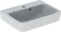Produktbild: Geberit Renova Plan, Handwaschbecken, 45x34 cm, 1 Hahnloch, mit Überlauf, 501624, 501.624.00.1