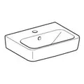 Produktbild: Geberit Handwaschbecken RENOVA PLAN 450x340mm mit Hahnloch mit