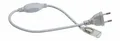 Produktbild: Einspeise-Modul für 230V LED-Stripes IP44 Verbinder zum Stripe, 40cm Kabel