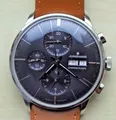 Produktbild: JUNGHANS Herren Uhr Meister Chronoscope blau   Ref. 27/4526.02   NEU FULL SET