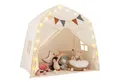 Produktbild: COSTWAY Spielzelt Kinder Spielhaus, mit Lichterketten, 157 x 98 x 148cm