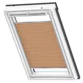 Produktbild: VELUX Wabenplissee Uni Goldbeige 1049 Uni Goldbeige 1049, S06, Aluminiumschiene,GGU,Solar,VELUX