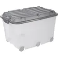 Produktbild: Aufbewahrungsbox Roller 57 L Inkl Deckel + Rollen Kunststoffbox - Rotho