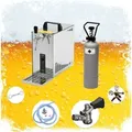 Produktbild: Komplett Set - Zapfanlage, Bierzapfanlage, Bierkoffer, Durchlaufkühler PYGMY 25 1-leitig Trockenkühler, 35 Liter/h, Zapfkopf: ohne