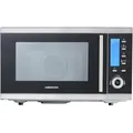 Produktbild: MEDION MD 15501 4 in 1 Mikrowelle mit Grill (25 Liter, 900 Watt, 1100 Watt Grill, 2500 Watt Heißluft, 10 Automatik-Programme) silber