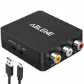 Produktbild: RCA auf HDMI Konverter, AV zu HDMI Adapter 1080P Mini Cinch Composite CVBS Vi...
