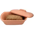 Produktbild: MamboCat Brotkasten Terra Brottopf Brotkasten mit Deckel Brötchen Aufbewahrungsbox Ton, Ton braun