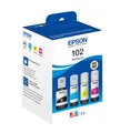 Produktbild: Epson 102 EcoTank Pigment Tintenflasche 4 Farben Multipack