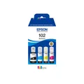 Produktbild: Epson EcoTank Tinte 102 Multipack 4er-Pack, Schwarz, Gelb, Cyan, Magenta C13T03R640