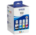 Produktbild: Epson 102 / C13T03R640 EcoTank BK/C/M/Y ink bottle (4-tlg) Nachfülltinte (x)