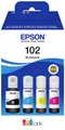 Produktbild: Epson C13T03R640 102 EcoTank Multipack Nachfülltinte Original Schwarz, Cyan, Gelb, Magenta 337ml