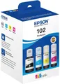 Produktbild: Epson Tinte 102 Cyan, Magenta, gelb, schwarz - ET 2700 2750 2756 3700 3750 4750