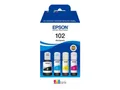 Produktbild: Epson 102 EcoTank - 4-colour Multipack (Black Yellow Cyan Magenta) Ink