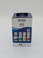 Produktbild: Original Epson EcoTank 102 Multipack - Cyan/Magenta/Gelb/Schwarz NEU