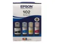 Produktbild: 4 Original Epson 102 Tintenflaschen T03R64 für EcoTank ET-15000 ET-2751 ET-4850