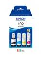 Produktbild: Epson Tinte 102 EcoTank C13T03R640 4er Multipack (BKMCY) bis zu 6.000 Seiten