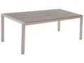 Produktbild: Beliani Outdoor Modern Gartentisch 6 Personen Grau Aluminium 180 x 90 cm Vernio