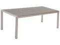 Produktbild: Outdoor Modern Gartentisch 6 Personen Grau Aluminium 180 x 90 cm Vernio