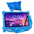 Produktbild: AngelTech Kindertablet Pro Max - Android 15 Kinder Tablet mit Kindersicherung - 8 Zoll HD 2025-4GB RAM + 3GB virtuell, 64GB ROM + 64GB SD-Karte - Tablet für Kinder mit Schutzhülle - Blau