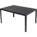 Produktbild: Lex Aluminium XXL Gartentisch Esstisch Balkontisch Gartenmöbel Non-Wood 160x90 cm
