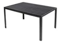 Produktbild: LEX Gartentisch Gartentisch Comfort 160 x 90 cm mit Nonwood Platte Gestell Aluminium