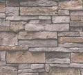 Produktbild: Vlies Tapete Bruchstein Mauer Naturstein Stein Tapete beige braun grau 38813-3