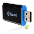 Produktbild: Bluetooth Empfänger Auto Stereo 3,5 mm Aux Kabel 10 m Reichweite