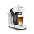 Produktbild: Bosch Hausgeräte Tassimo Style Kapselmaschine TAS1104 Kaffeemaschine, 70 Getränke, Vollautomatisch, Geeignet für alle Tassen, Platzsparend, Weiß/Antharzit, 1400 W