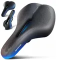 Produktbild: NEXTCOVER® Fahrradsattel - Das Original - mit Memory-Foam 3.0 I maximaler Fahrkomfort I ergonomischer Fahrrad Sattel für Damen & Herren - Schwarz