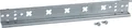 Produktbild: Hager Hutschiene UZ01B4 | 1-feldig | Stahl verzinkt | 247 mm Länge | Tragschienenbefestigung | 35x15 mm