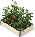 Produktbild: Upyard Palettenrahmen Hochbeet 80 x 60 cm, stapelbar