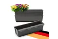 Produktbild: BigDean Blumenkasten Paletten-Einsatz zum Einhängen 37cm anthrazit Pflanzkasten Europalett (Set, 4 St., Kasteneinsätze), Pflanzkasten-, Blumenkasten- Einsatz Paletten.