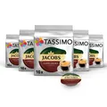 Produktbild: Tassimo Kapseln Jacobs Caffè Crema Classico XL 80 Kaffeekapseln 5 x 16 Getränke