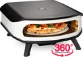 Produktbild: Cozze Pizzaofen 17 Zoll mit rotierendem Pizzastein inkl. Hitzeschild und Regler