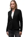 Produktbild: Street One Damen 2117028 Jacquard Blazer, Schwarz, 44