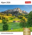 Produktbild: Alpen Sehnsuchtskalender 2026 - Wochenkalender mit 53 Postkarten: 53 Postkarten in einem Fotokalender für Bergfreunde. Beeindruckende Panoramen in einem Kalender zum Aufstellen (Postkartenkalender)