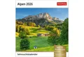 Produktbild: Harenberg Kalender Verlag Tischkalender Alpen Sehnsuchtskalender 2026 - Wochenkalender mit 53 Postkarten