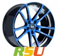 Produktbild: RH Alurad BO Flowforming color polished - blue 8.5x19